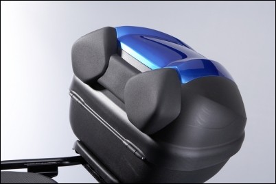 Coussin dorsal - Top-Case 30 litres pour Suzuki SFV650 Gladius BJ. 2009-2016/ Address UK110 BJ. 2015-20