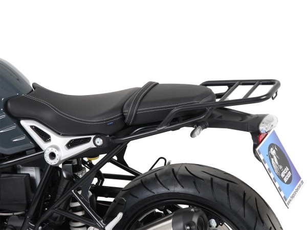 Porte-bagages tubulaire noir pour BMW R nineT Pure (17-23) Hepco & Becker