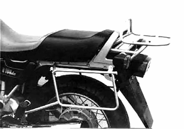 Supports de valises latérales fixes vissés noirs pour BMW R 80 R/R 100 R (91-96) Hepco & Becker
