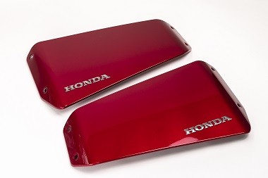 Kit de caches de valises rouges pour le kit de valises latérales pour Honda Forza 750 2021-