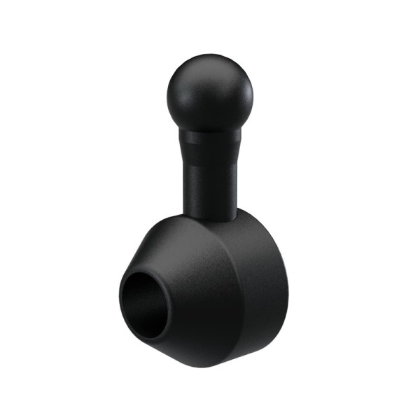 HIGHSIDER pro Adaptateur de clignotant Noir Pour Harley Davidson, avant (paire)