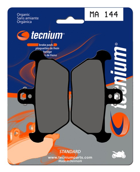 Plaquettes de frein organiques Tecnium Street - MA144