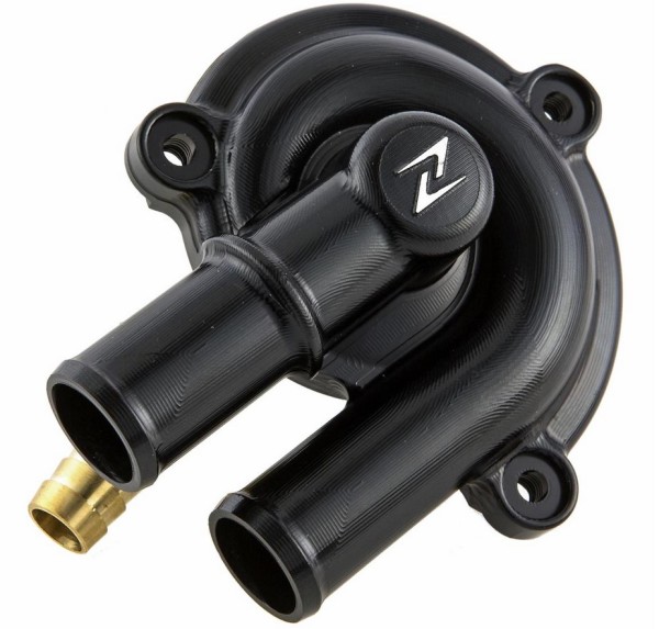 Couvercle de pompe à eau pour Vespa GTS/GTS Super/GTV/GT 60/GT/GT L 125-300ccm 4T LC, noir