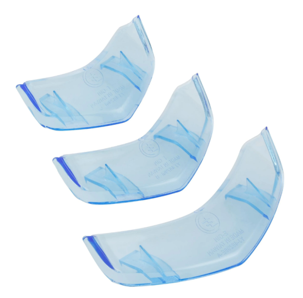 Insert en cascade pour Vespa GTS/GTS Super/GTV HPE 125-300cc ('19-22), bleu transparent