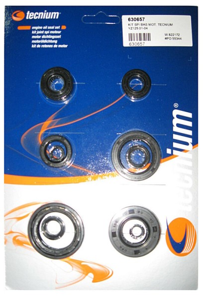 Tecnium Satz Motor-Simmerringe