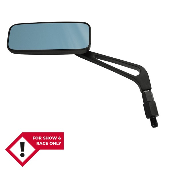 HIGHSIDER smart Rétroviseur de guidon Noir Rectangulaire (paire)