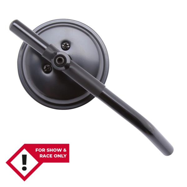 HIGHSIDER smart Miroir de guidon mini noir (1pc)
