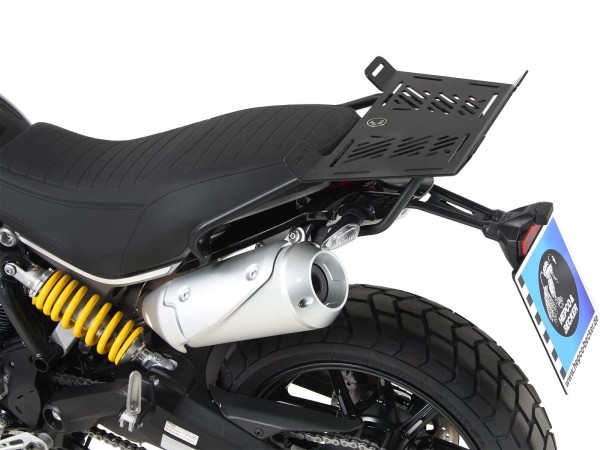 Elargisseur de porte-bagages noir pour Ducati Scrambler 1100 /Special /Sport (18-20) Hepco & Becker