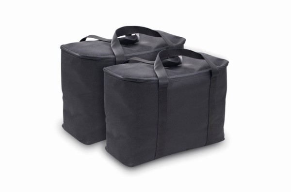 Poches intérieures noires pour valises latérales en aluminium pour Aprilia Tuareg 660 /Rally