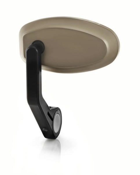 Rétroviseur d'extrémité de guidon RIZOMA "REVERSE RETRO" gauche ou droite pour Vespa, bronze anodisé