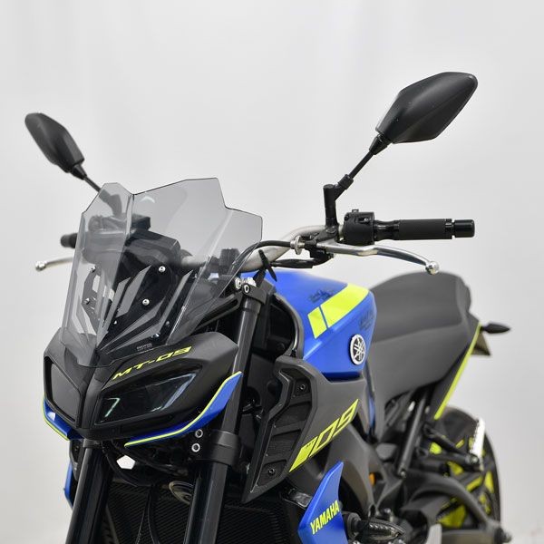 Pare-brise Sport-Touring pour Yamaha MT-09 (17-20) gris fumé