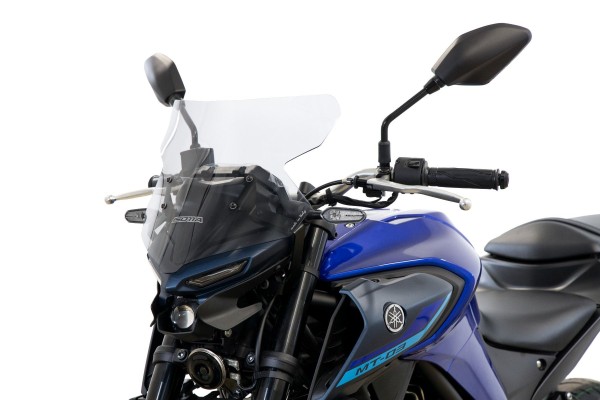 Pare-brise haut transparent fumé pour Yamaha MT-03 (22-)