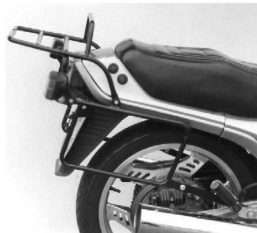 Pont à bagages tubulaire Support de top case et support de valises latérales pour Honda CBX 550 F /F2 (82-85) Hepco & Becke