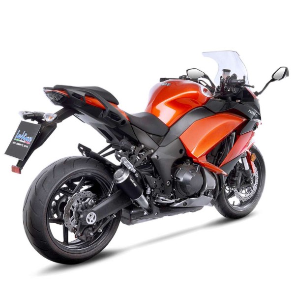 Système d?èchappement LeoVince LV-10 pour Kawasaki Z 1000 /SX, noir, 2 slip on, Euro4, E-approbation