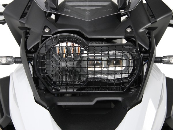 Grille de protection des feux noire pour BMW R 1250 GS (19-23) Hepco & Becker
