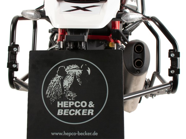 Porte-bagages latéral Cutout pour Ducati Desert X Rally (24-) Hepco & Becker