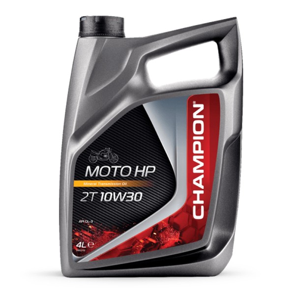 CHAMPION® Moto HP 2T Transmission 10W-30 Huile de transmission - 4 litres