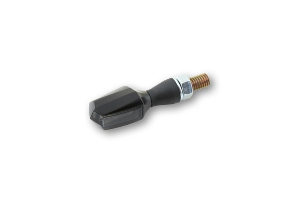 HIGHSIDER Smart Block LED clignotants boîtier noir / lentille gris fumée (paire), avant & arrière