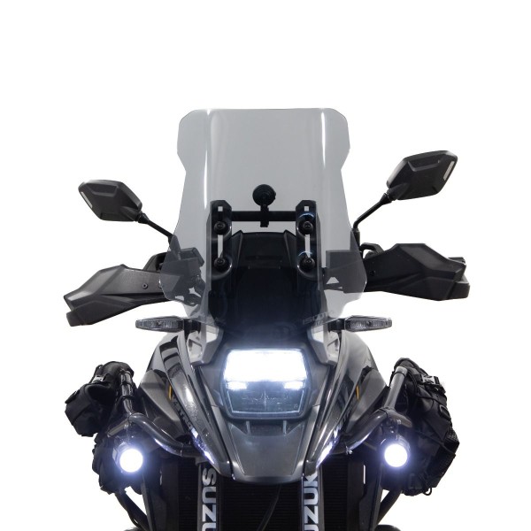 Pare-brise mi-haut gris fumé pour Suzuki V-Strom 1050 (20-)