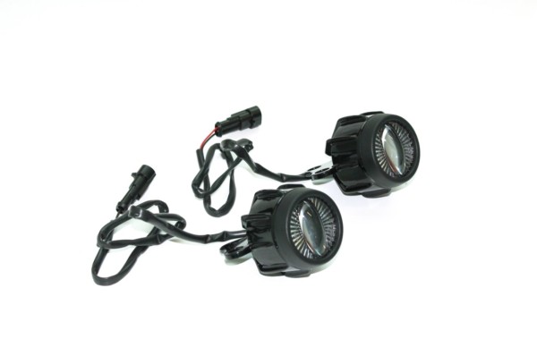 Phares antibrouillard à LED pour Aprilia Tuareg 660/Rally / SR GT 125 / Moto Guzzi V85 TT 24-