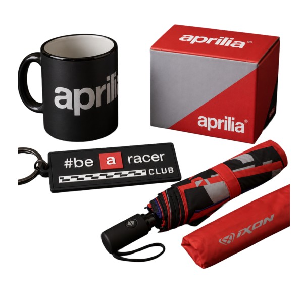 Pack de produits dérivés Aprilia « Be a Racer »