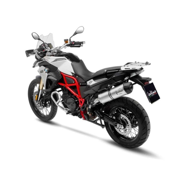 LeoVince système d?èchappement LV One Evo pour BMW F 700 GS /F 800 GS, argent, slip on, expertise E