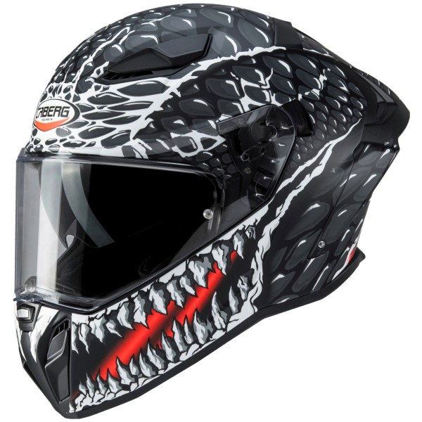 Caberg casque Drift Evo II Crok noir mat/anthracite-rouge