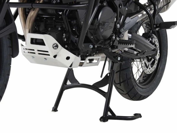 Plaque de protection moteur argentée pour BMW F 800 GS Adventure Hepco & Becker