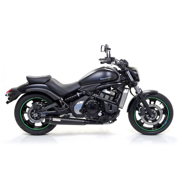 Système d'échappement complet ARROW DARK REBEL pour Kawasaki Vulcan S 650 (14-16)