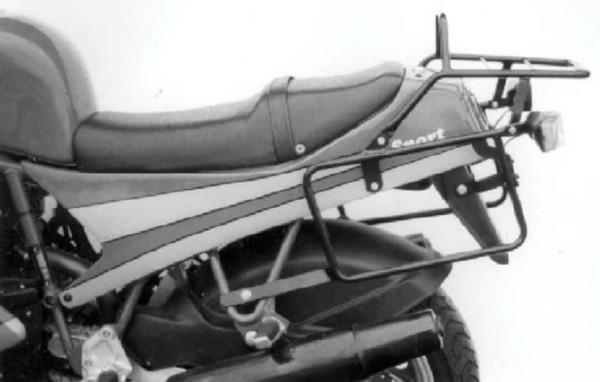 Porte-bagages tubulaire support de top case et porte-bagages latéral noir pour Ducati 750 Sport (88-89)