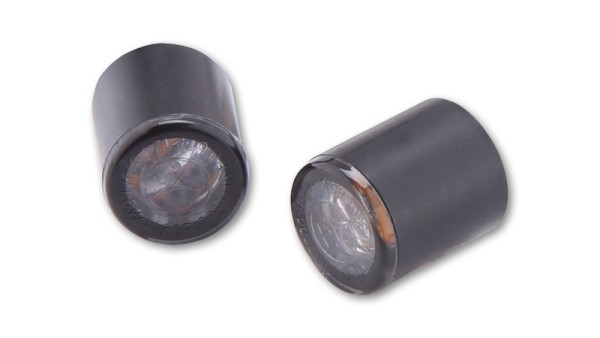 HIGHSIDER pro Proton Module LED clignotant/feu de position noir/teinté 2en1, homologué E (paire)