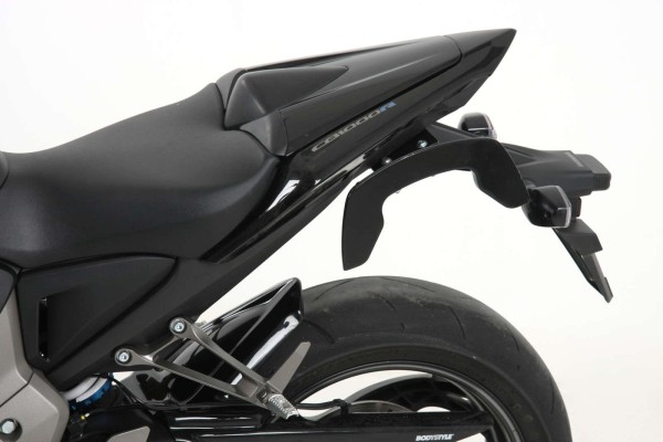 Supports latéraux C-Bow noirs pour Honda CB 1000 R (08-16) Hepco & Becker