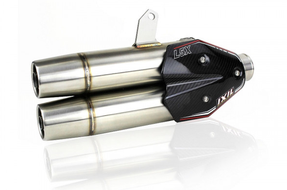 Système complet IXIL L5X HYPERLOW en acier inoxydable Yamaha T-Max DX / SX (année 17-)