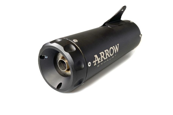 Échappement ARROW REBEL DARK Slip-On avec embout en aluminium noir pour Honda CMX 1100 Rebel /DCT (21-25)