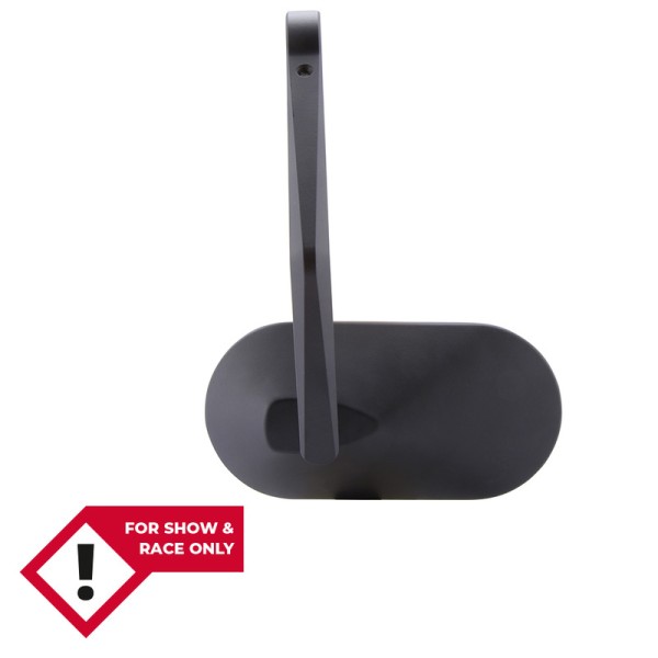 HIGHSIDER smart Rétroviseur d'extrémité de guidon Agila noir (1pc)