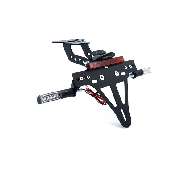 Kit support de plaque d'immatriculation/clignotant IDEA pour Yamaha Tenere 700 (19-24)