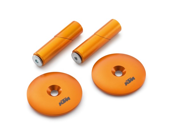 KTM Kit de cache boulon de bras oscillant CNC Orange pour 1050,1090,1190,1290 Super Duke R / GT Adventure