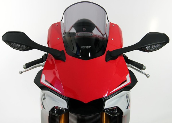 Vitre racing MRA "R" gris fumé pour Yamaha YZF R 1 / M (année 15-19)