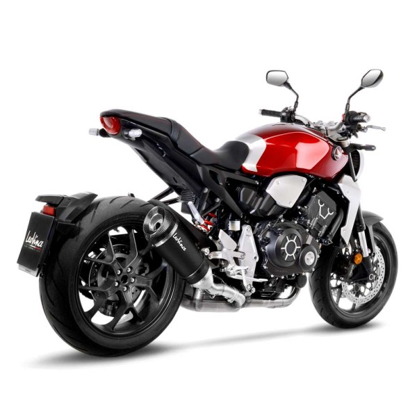 Système d?èchappement LeoVince Factory S pour Honda CB 1000 R, carbone, slip on, Euro4+5, E-approbation