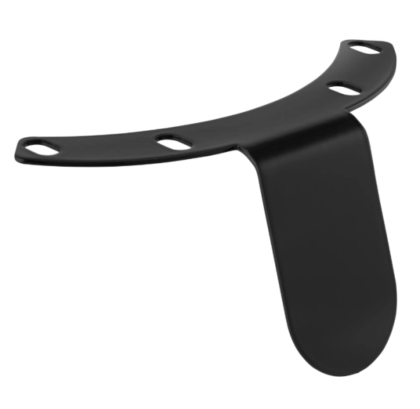 Support Pickerl pour plaque de contrôle autrichienne pour Primavera/Sprint 50-150ccm, noir brillant