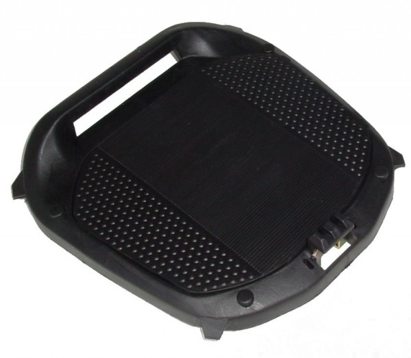 Plaque de maintien Shad Top Case, D1B29PAR, noir, SH26 - SH34