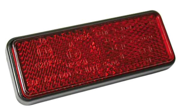 HIGHSIDER smart Catadioptre Rouge Avec boulon fileté M5 (1pc)