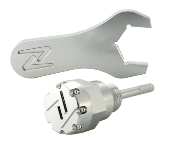 Bouchon de remplissage d'huile moteur, carter d'huile ZELIONI pour Vespa, argenté