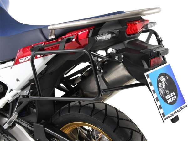 Porte-bagages latéral vissé noir pour Honda CRF 1000 Africa Twin (18-19) Hepco & Becker