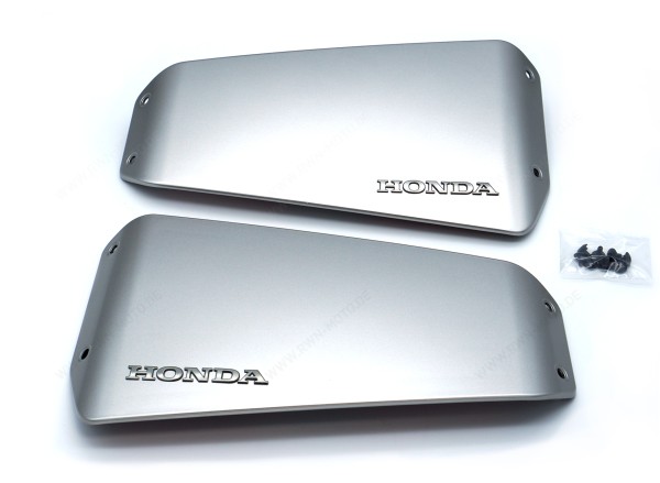 Kit de caches de valises argentés pour le kit de valises latérales pour Honda Forza 750 2021-