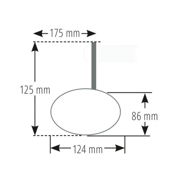 HIGHSIDER pro Rétroviseur d'extrémité de guidon Wave noir/noir (paire)