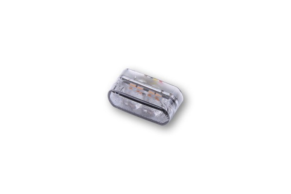 HIGHSIDER Smart Modul-1 Pro LED 3in1 Combinaison clignotant/feu arrière module Lentille gris fumée (paire), Hin