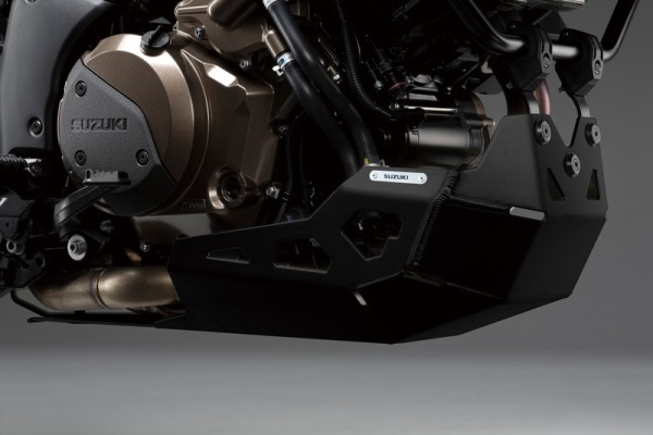 Protection anti-encastrement noire pour Suzuki V-Strom 1050