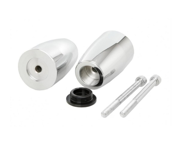 Poids de guidon ZELIONI pour Vespa, la paire, chrome