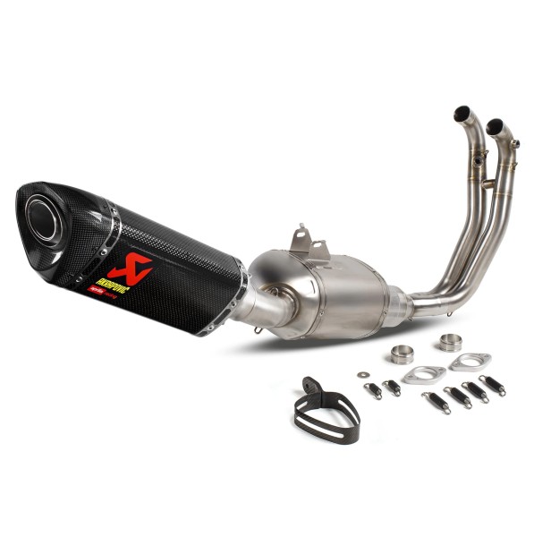 Système d'échappement sport complet Akrapovic pour Aprilia RS 660 (homologué / approuvé)